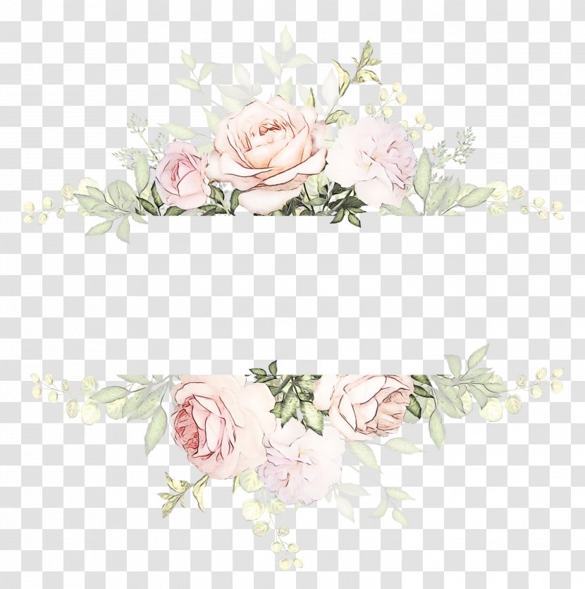 Flower Art Watercolor - Painting - Rose Order Family Transparent PNG