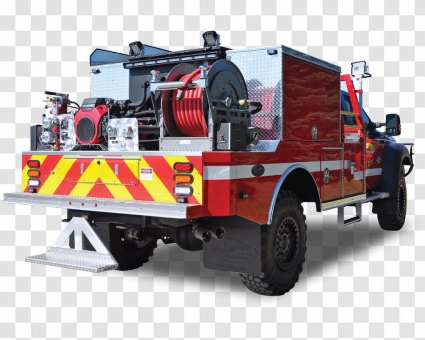 Fire Engine Department Firefighting Car - Pump - Killdeer Transparent PNG