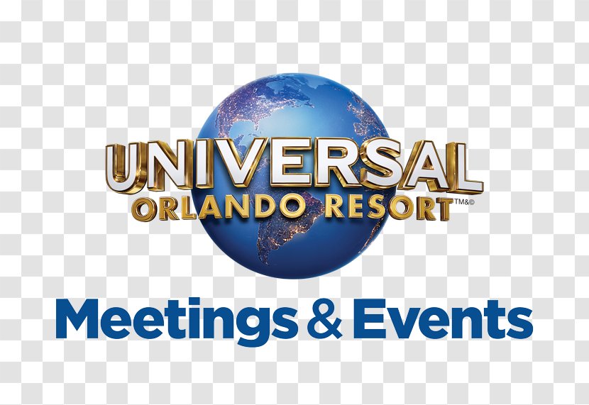 Universal Orlando Meetings & Events Logo Parks Resorts Brand - Resort - Amusement Park Site Transparent PNG
