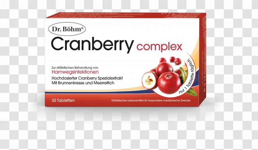 Dietary Supplement Tablet Cranberry Urinary Tract Infection Capsule - Fruit Transparent PNG