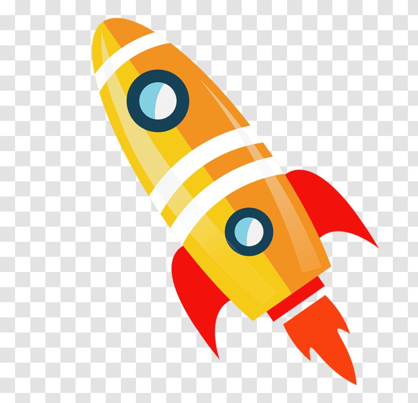 Flight Rocket Launch - Drawing Transparent PNG