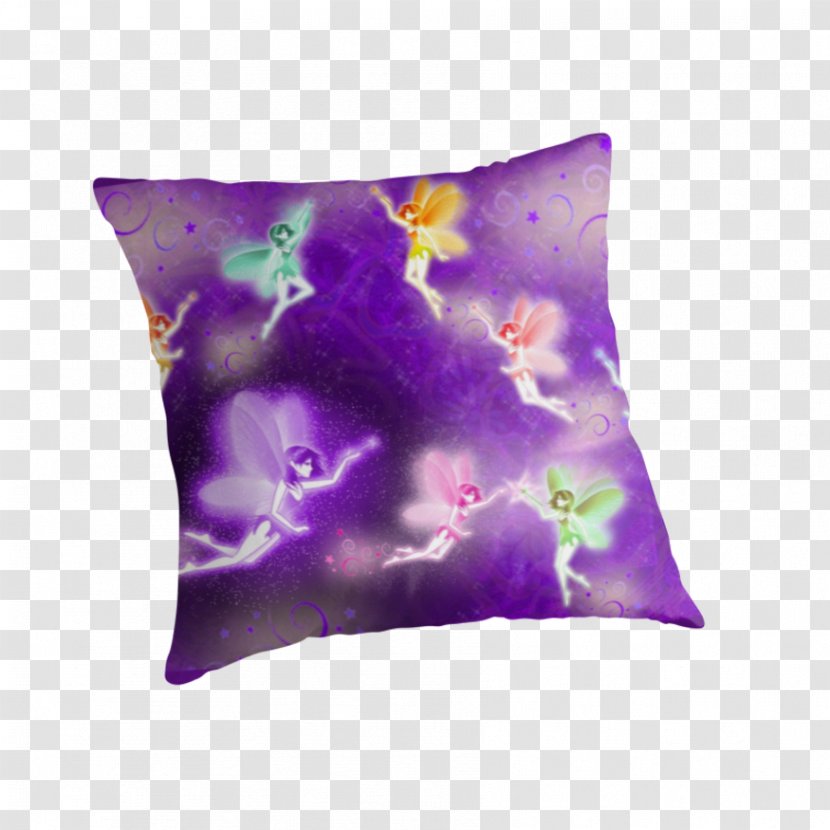 Throw Pillows Cushion Purple Dye - Pixies - Pillow Transparent PNG