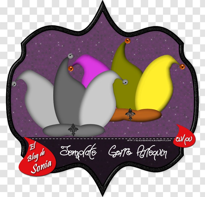 Penguin Cartoon - Purple Transparent PNG