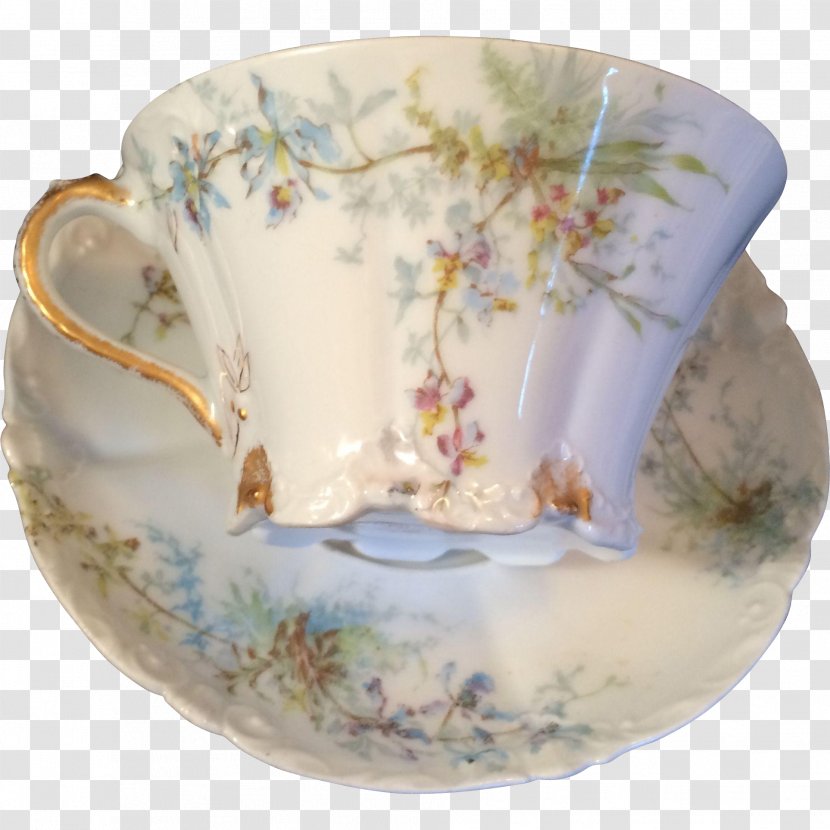 Saucer Porcelain Plate Tableware Cup Transparent PNG