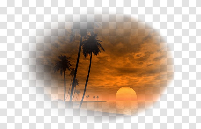 Desktop Wallpaper Sunset HVGA - Atmosphere - Sunlight Transparent PNG