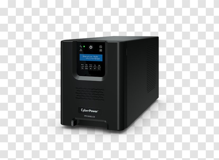 CyberPower PRO Series 1000VA Tower UPS With LCD Power Inverters IEC 60320 Professional PR3000ELCDSL Line-interactive - Sound Box - Cyberpower Systems Transparent PNG