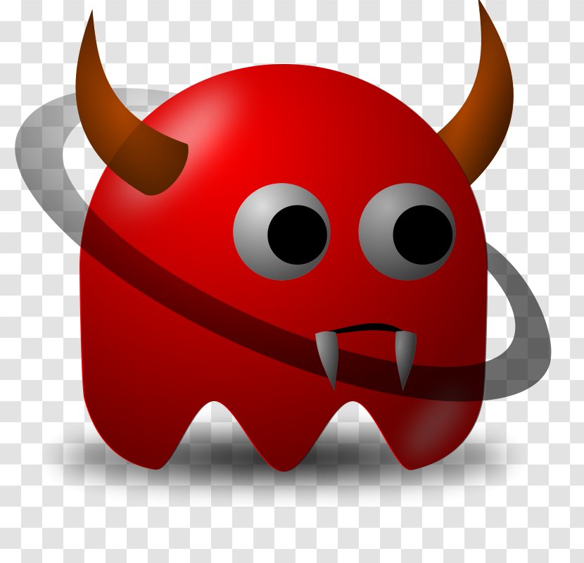 Devil Demon Clip Art - Smile Transparent PNG