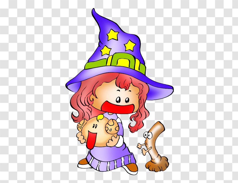 Halloween Cancer Illustration - Cartoon - Witch And Transparent PNG