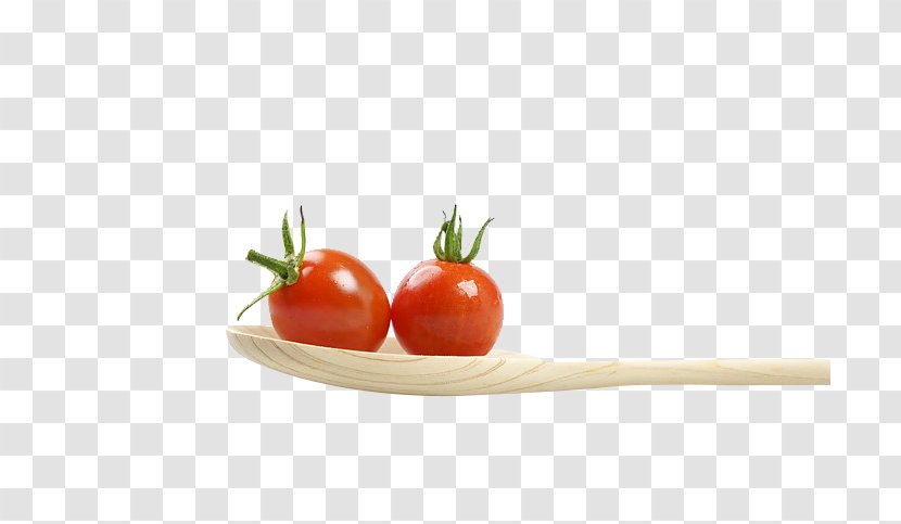 Cherry Tomato Fruit Food - Spoon - Tomatoes On A Transparent PNG
