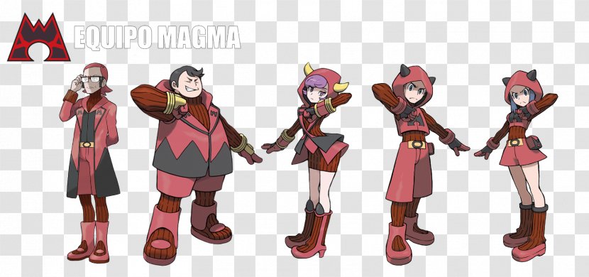 Pokémon Omega Ruby And Alpha Sapphire Team Magma Adventures - Pokemon Transparent PNG
