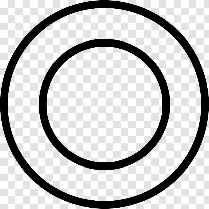 Circle Rim White Black M Clip Art - Oval Transparent PNG