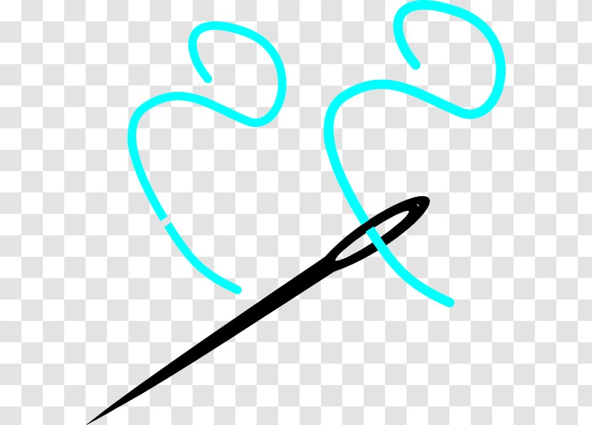 Hand-Sewing Needles Thread Clip Art - Symbol - Needle Transparent PNG