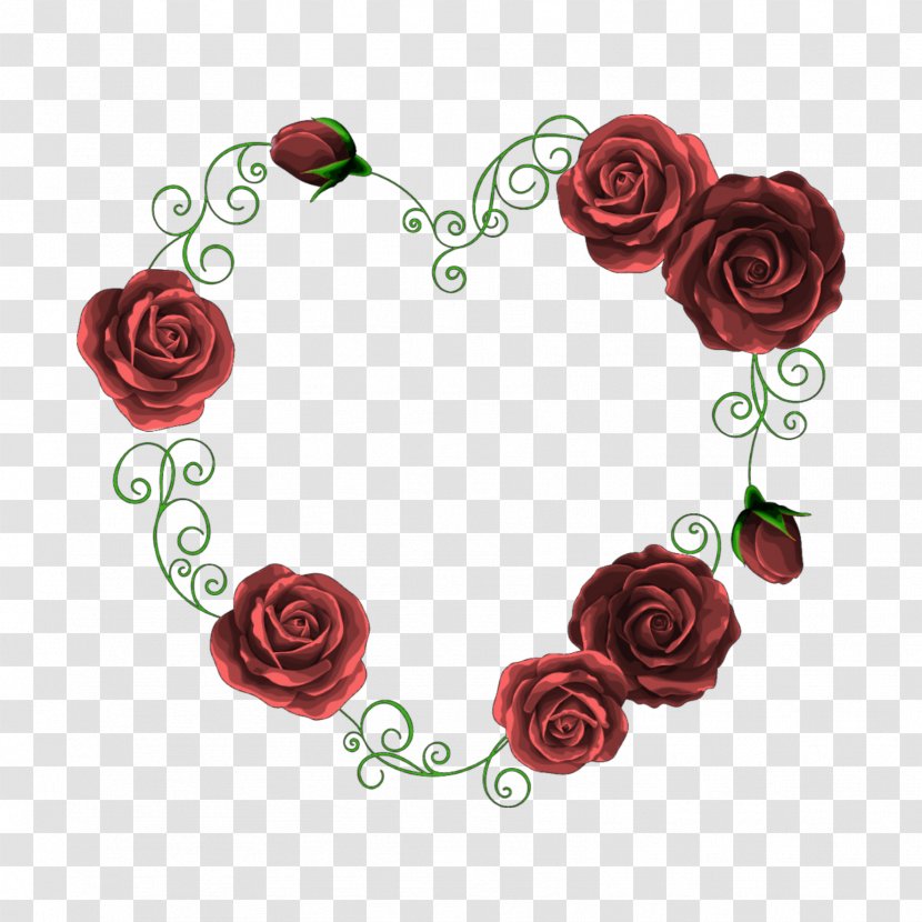 Rose Love Flowers - Ornament Artificial Flower Transparent PNG
