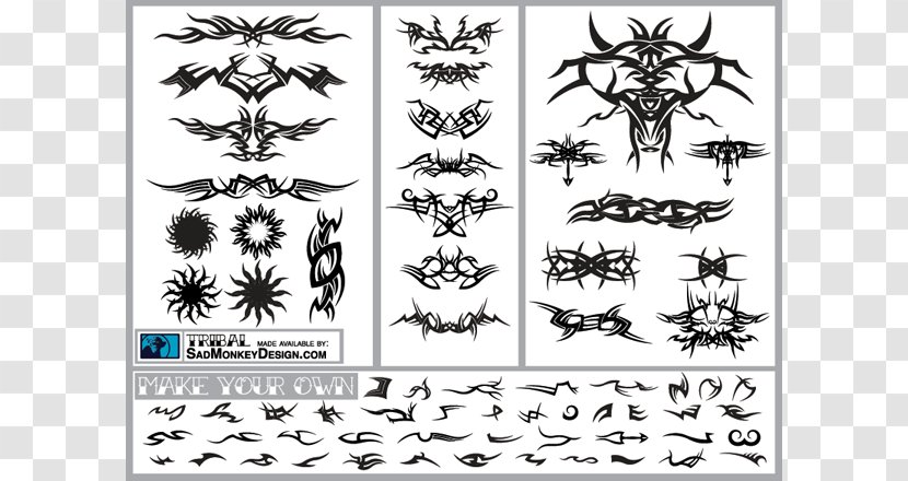 Euclidean Vector Tribe Tattoo Clip Art - Grafis Tribal Racing Transparent PNG