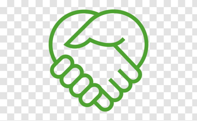 Pictogram Handshake Symbol ISCoS 2018 - Green - Hand Transparent PNG