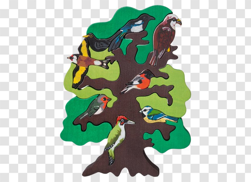 Jigsaw Puzzles Bird Europe Tree - Toy Block Transparent PNG