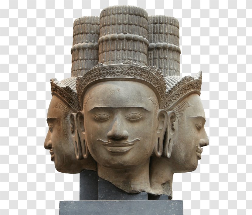 Brahma Guimet Museum Khmer Empire Angkor Cambodian Art - Hinduism Transparent PNG