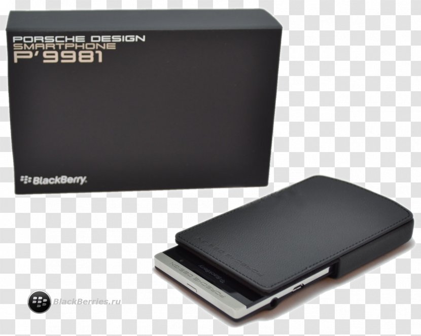BlackBerry Porsche Design P'9982 Electronics - Mobile Phones Transparent PNG