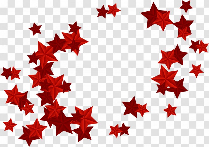 Clip Art - Petal - Five-pointed Star Shining Transparent PNG