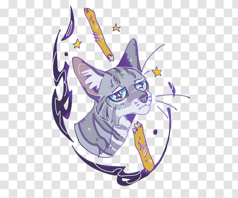 Whiskers Cat Warriors Jayfeather - Drawing Transparent PNG
