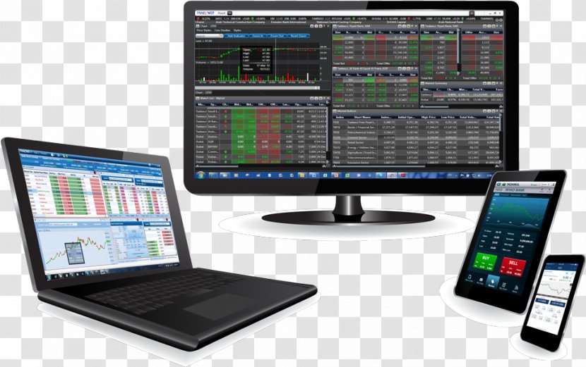 Electronic Trading Platform Computer Software Market Hardware - Monitor - Mobile Device Management Transparent PNG