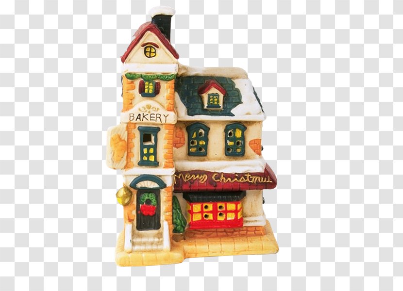 Christmas Ornament Cartoon House - Cg Transparent PNG