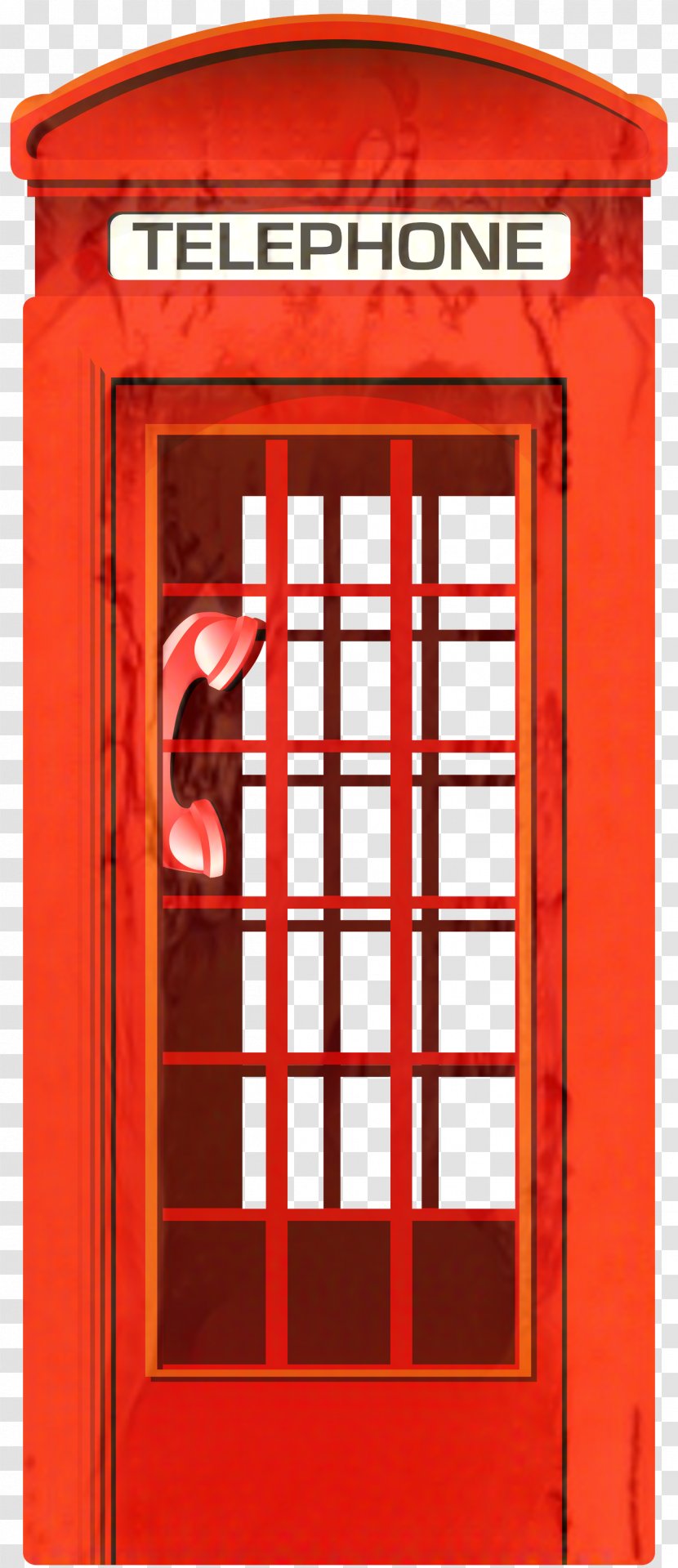 Clip Art Telephone Booth Red Box Image - Police - Drawing Transparent PNG