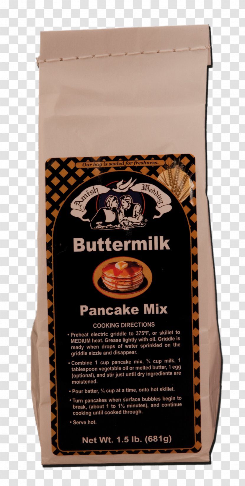 Pancake Buttermilk Troyer Amish Ingredient Transparent PNG
