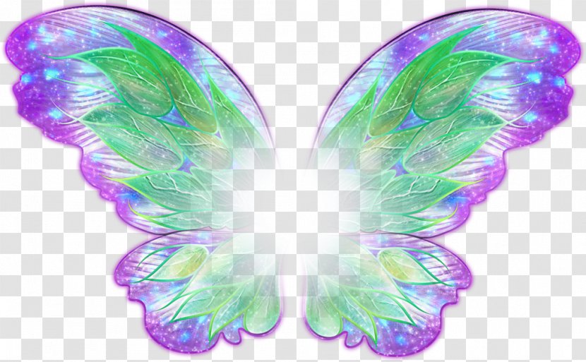 Tecna Aisha Bloom Butterflix - Wings Material Transparent PNG
