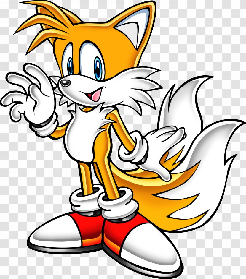 Tails Nine-tailed Fox Sonic The Hedgehog 2 Knuckles Echidna - Mammal Transparent PNG