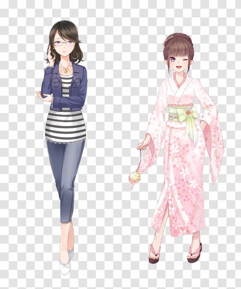Clothing Love Nikki-Dress UP Queen Miracle Nikki Kimono - Tree - Dress Transparent PNG
