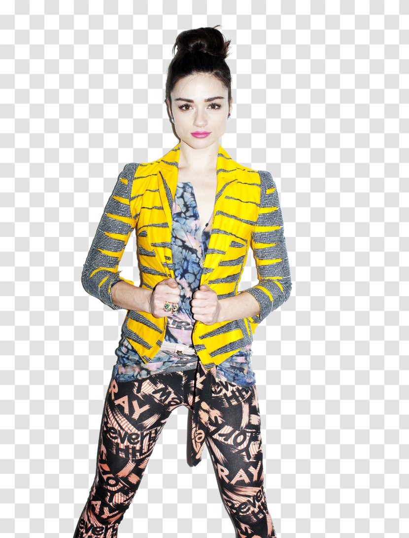 Crystal Reed Teen Wolf Female Photo Shoot Actor - Outerwear Transparent PNG