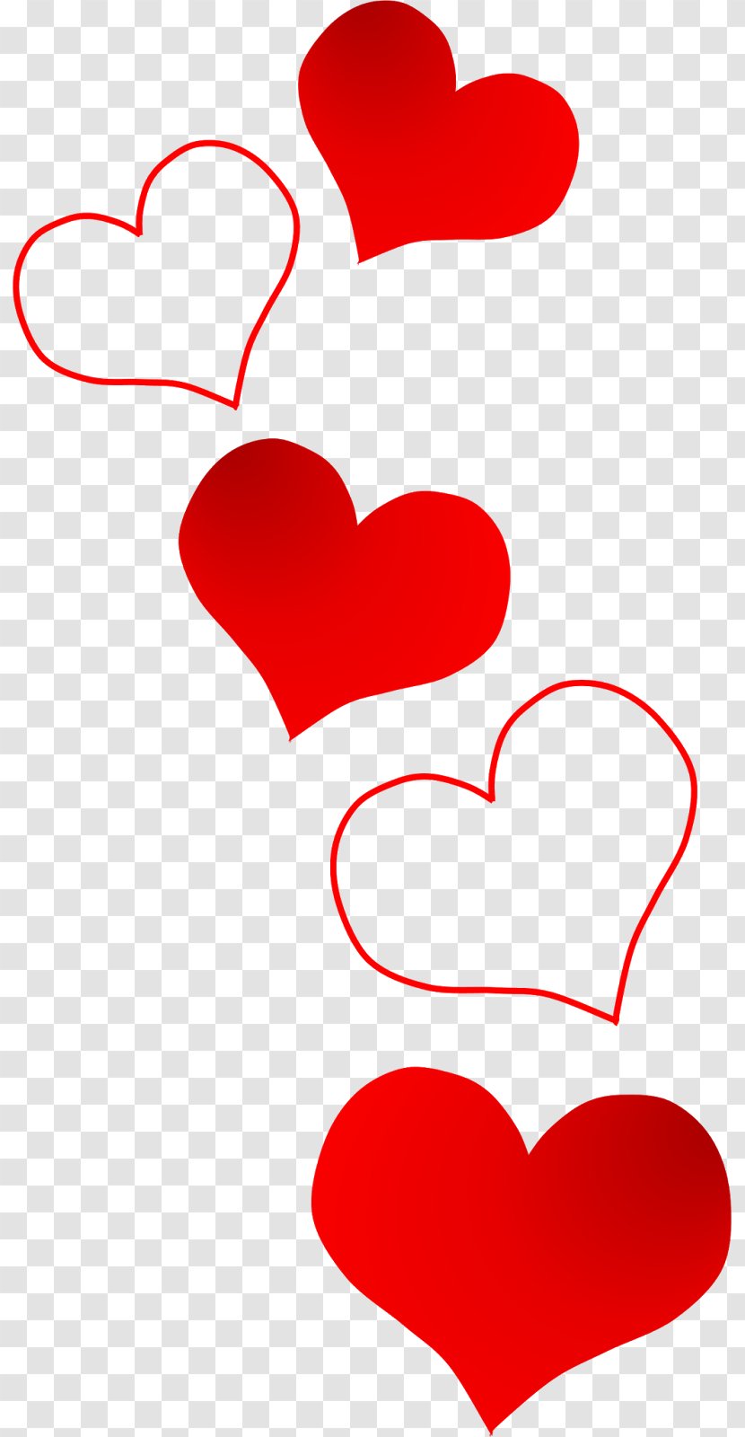 Valentines Day Heart - Love Red Transparent PNG