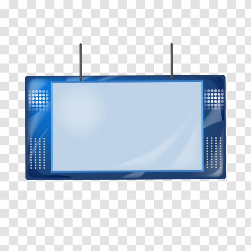 Blue Radio Download - Display Device Transparent PNG
