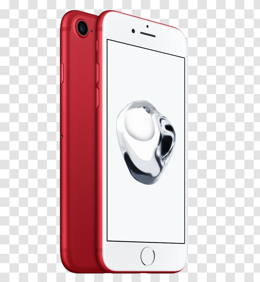 IPhone 7 Plus X 8 Apple Telephone - Mobile Phone Accessories - Iphone Red Transparent PNG