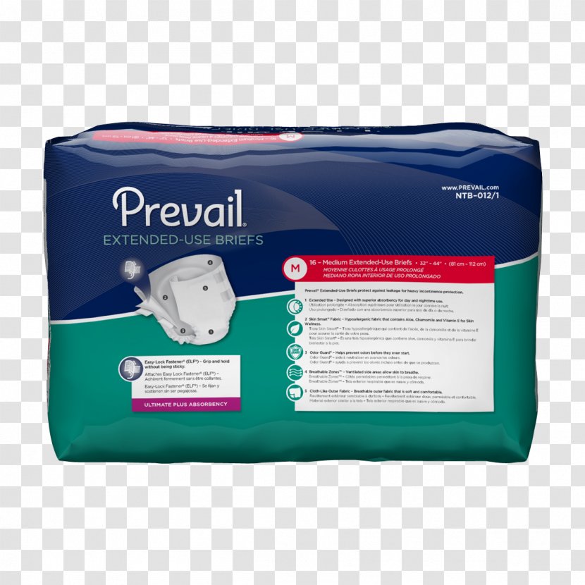 Depend Maximum Protection Briefs Textile Diaper Urinary Incontinence - Prevail Transparent PNG