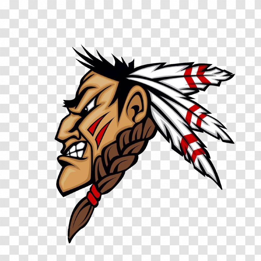 Native American Mascot Controversy Americans In The United States Tribal Chief Royalty-free - Warrior Drawing Transparent PNG