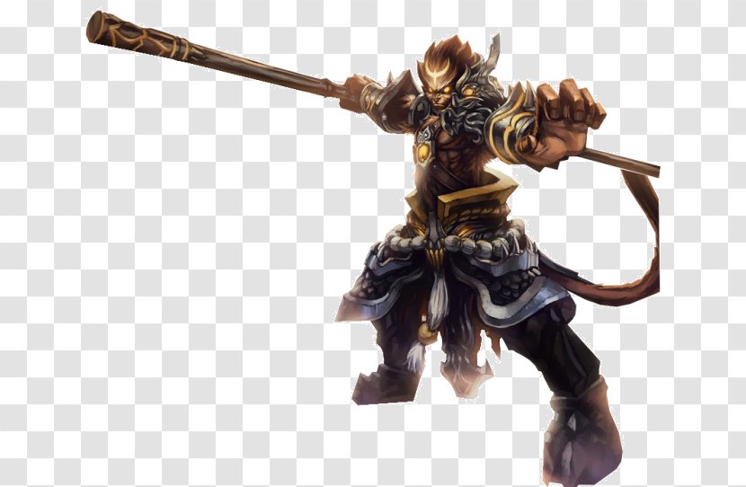 Sun Wukong League Of Legends Smite Status Effect Rendering - Game Transparent PNG