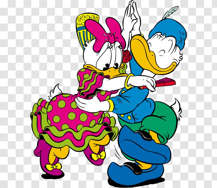 Daisy Duck Donald Minnie Mouse Mickey Dance - Universe Transparent PNG