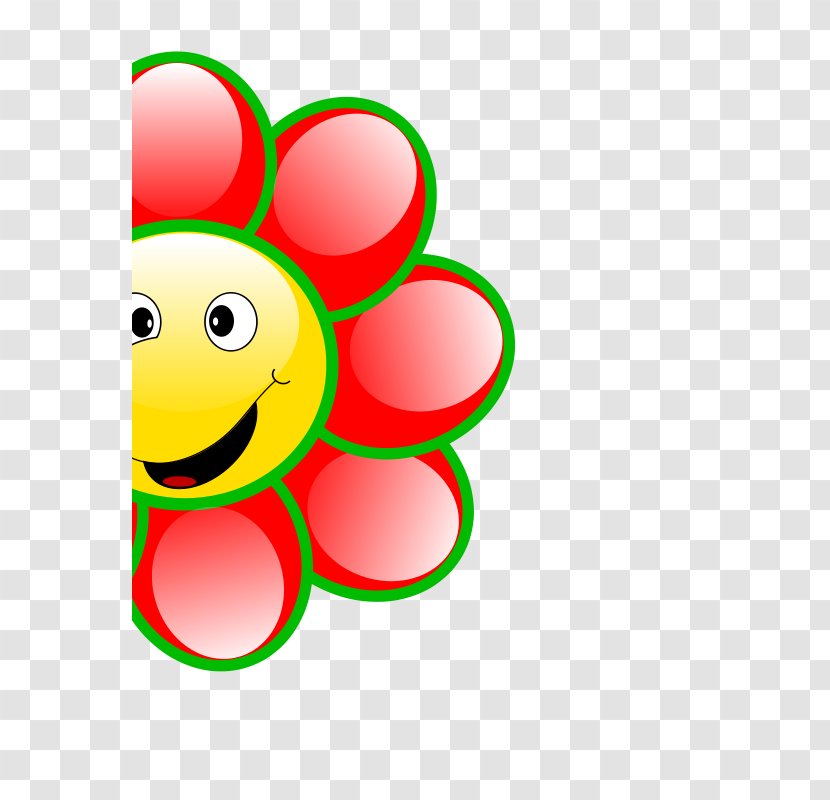 Smiley Drawing Clip Art - Flower Transparent PNG