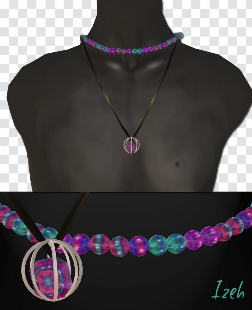 Necklace Pink M Chain RTV - Fashion Accessory Transparent PNG