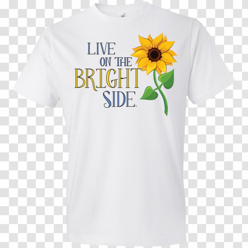 T-shirt Sleeve Font - Bright Side Transparent PNG