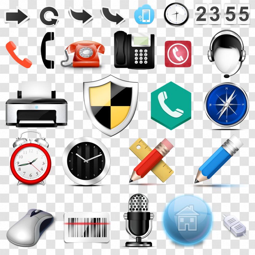 Computer Mouse Download Flat Design Icon - Life Tools Transparent PNG