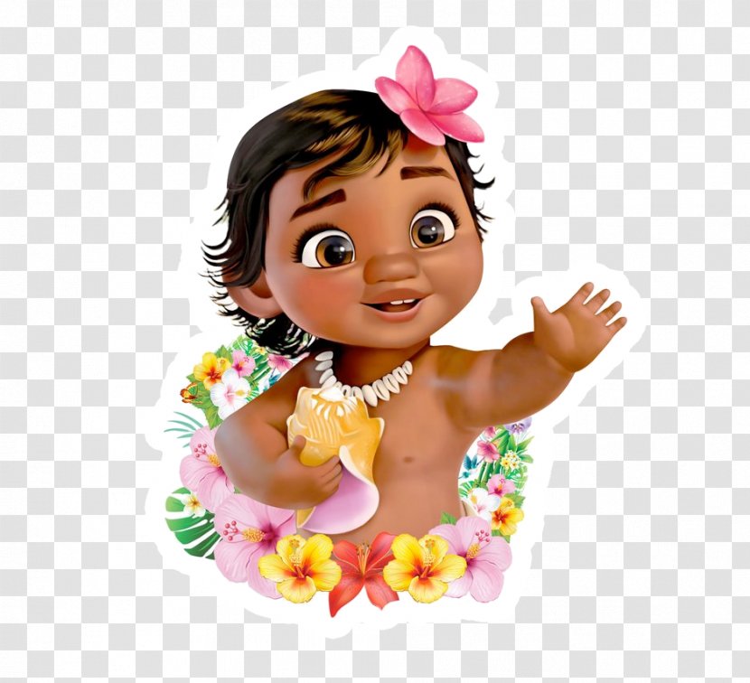 Moana Iron-on Wedding Invitation Birthday Infant - Happiness Transparent PNG