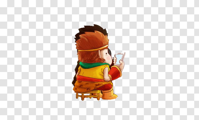 Sun Wukong Monkey Illustration - See Phone Transparent PNG