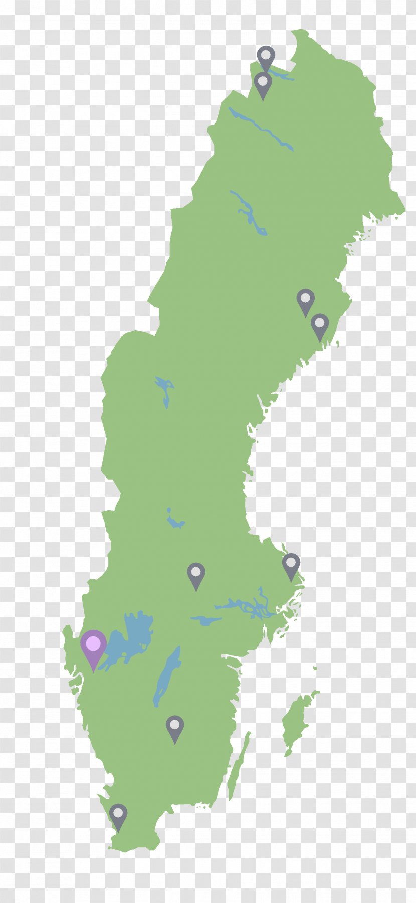 Sweden Vector Graphics Royalty-free Clip Art Illustration - Map Transparent PNG