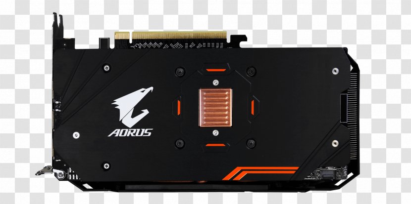 Graphics Cards & Video Adapters AMD Radeon RX 580 Gigabyte Technology AORUS - Electronics Accessory Transparent PNG
