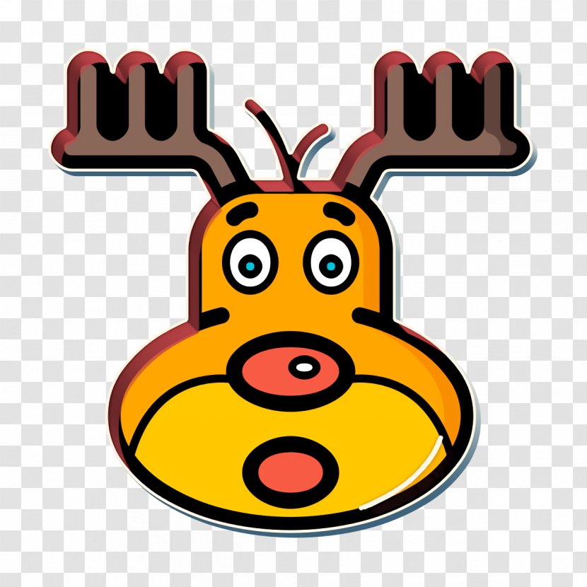 Christmas Tree Icon - Snout - Reindeer Emoticon Transparent PNG