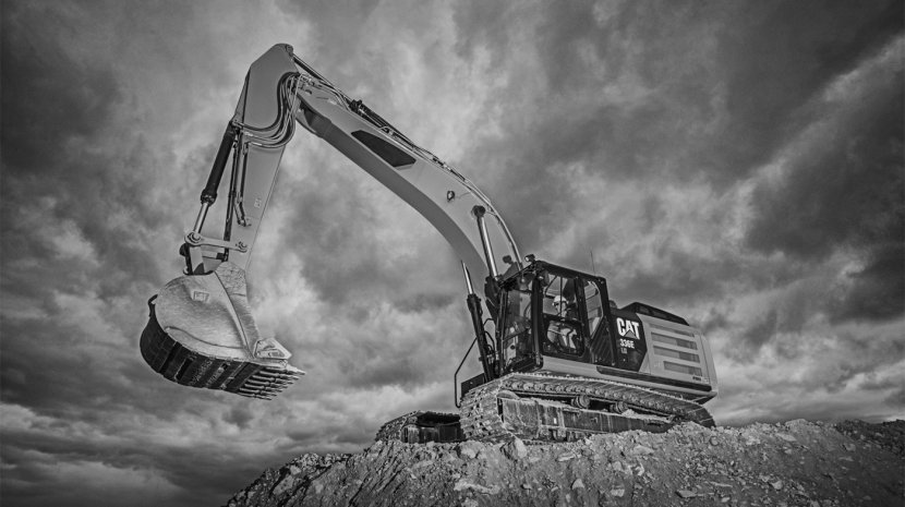Caterpillar Inc. Excavator Heavy Machinery Bucket Hydraulics Transparent PNG