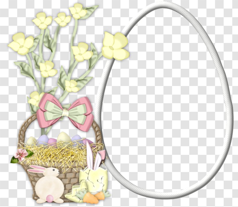 Easter Bunny Floral Design Flower Transparent PNG